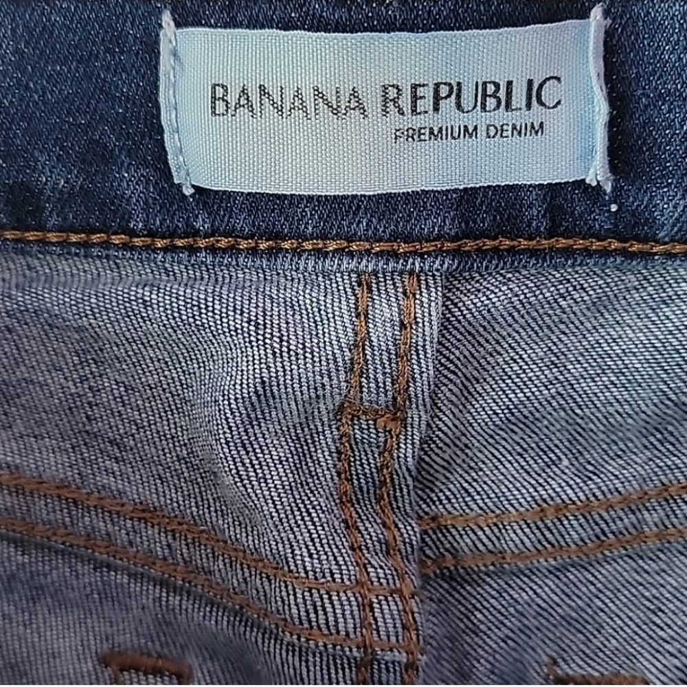Banana Republic Premium Denim Skinny Ankle Jean / 25P. - Picture 10 of 11
